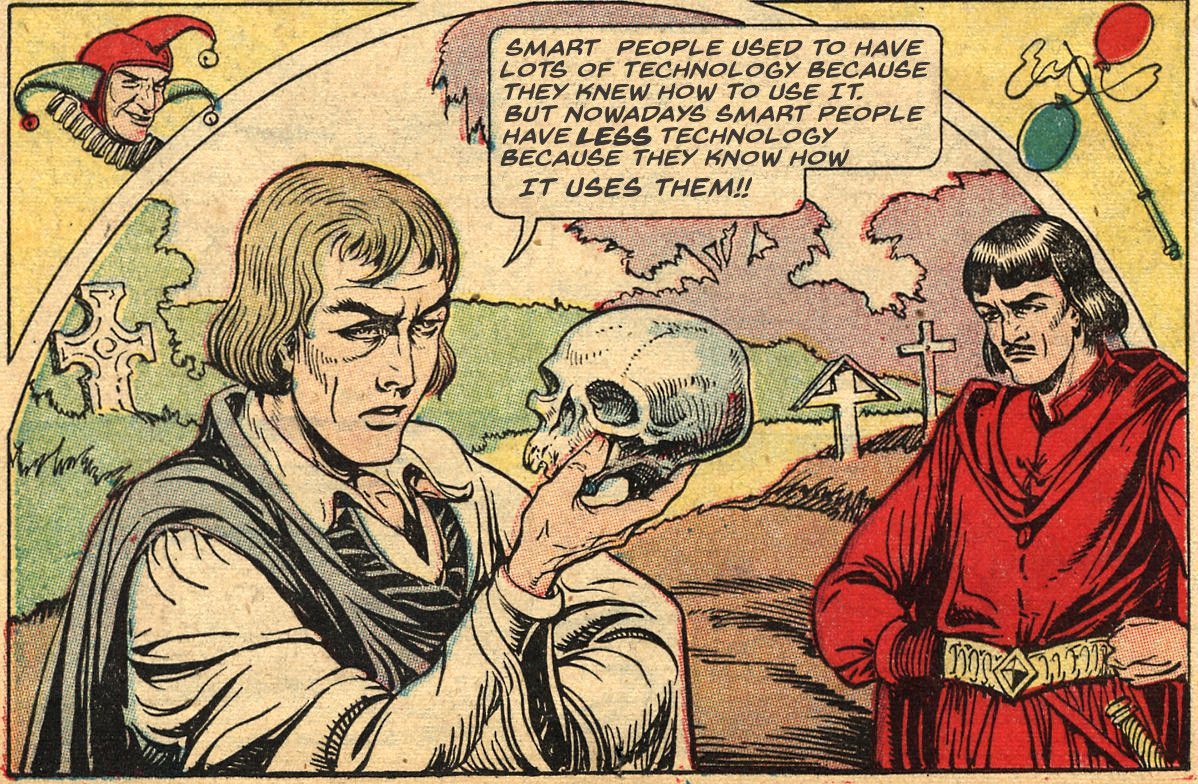 Hamlet on tech