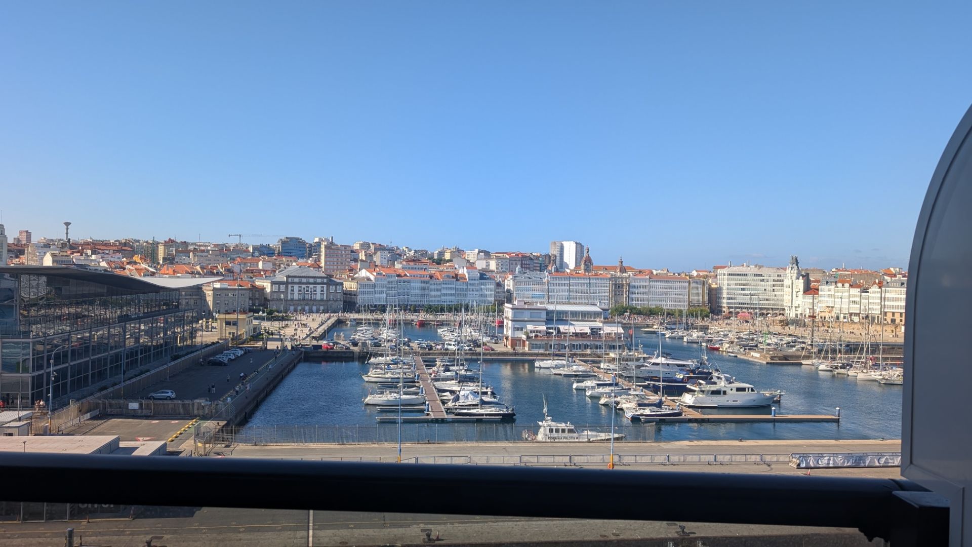 I loved the buildings with all the windows.