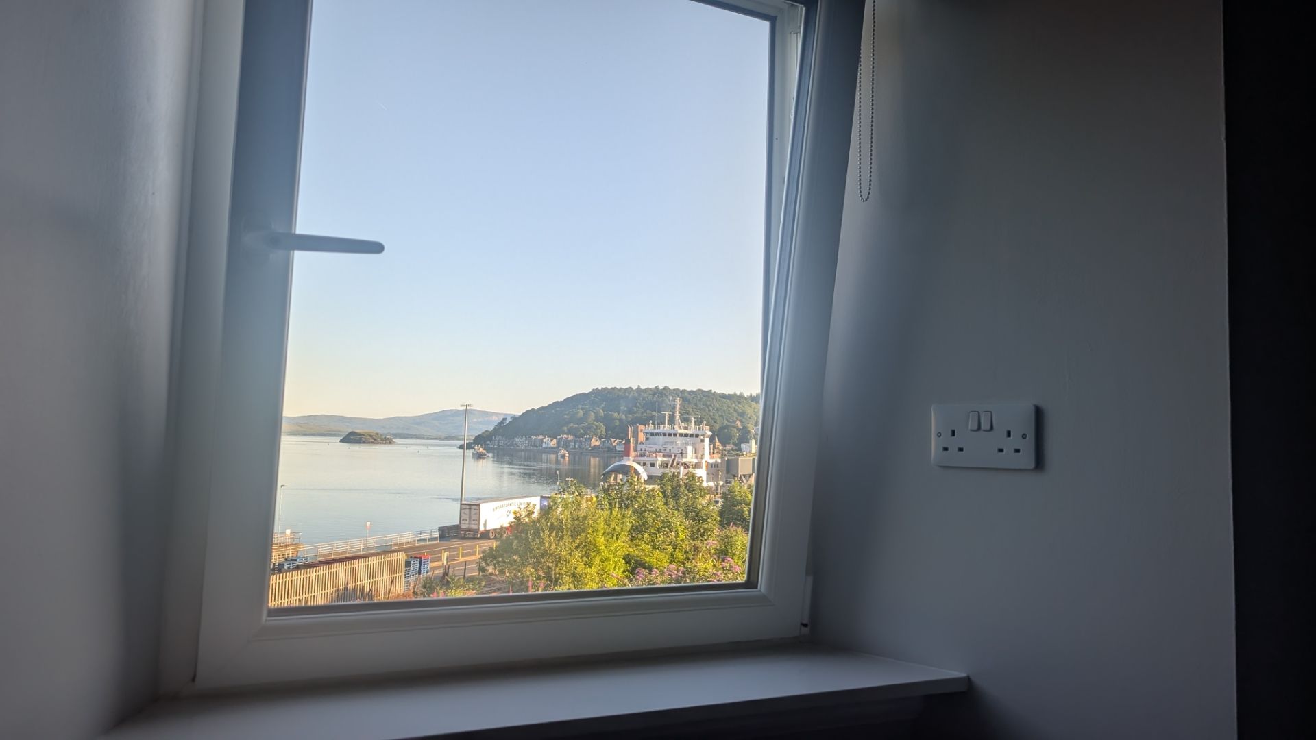 Lovely start to a very hot day